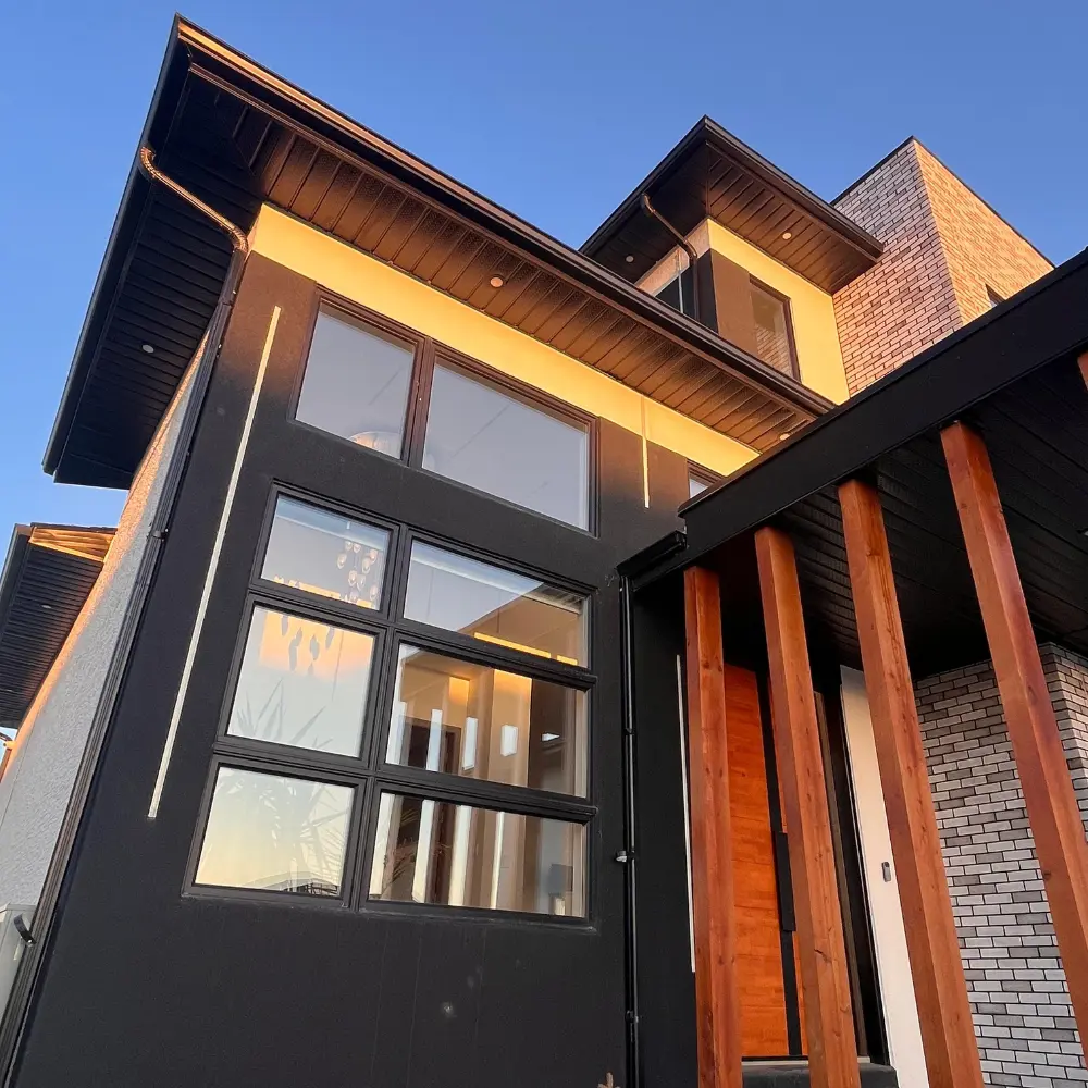 Modern Home Facade with Soffit Fascia and Siding – WK Exterior Expert